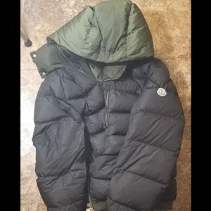 Moncler- Down Filled Tech Faille Puffer Jacket